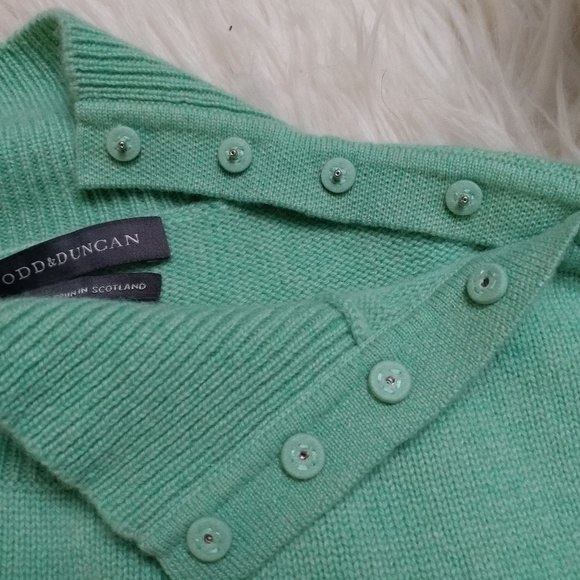 Todd & Duncan 100% cashmere spun in Scotland sweater size medium - Picture 5 of 7